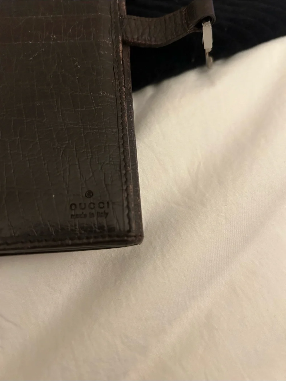 Gucci Brown GG Canvas Wallet with Green and Red Web Stripe - Picture 6 of 10